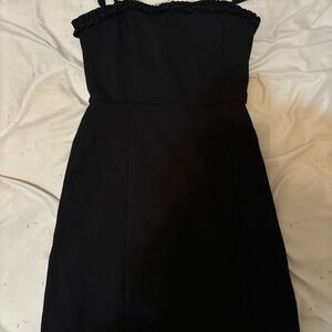 Forever 21 Black Strapless Dress